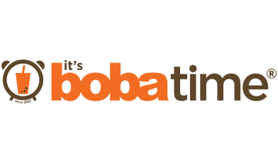 Its Boba Time Logo - The Collection Riverpark