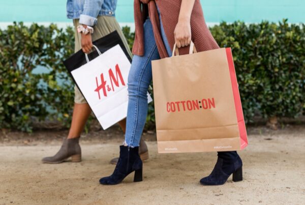 Picture of shopping bags at The Collection at RiverPark