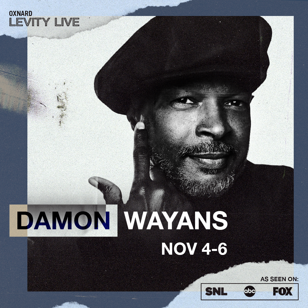 Poster of Damon Wayans at Levity Live Comedy Club