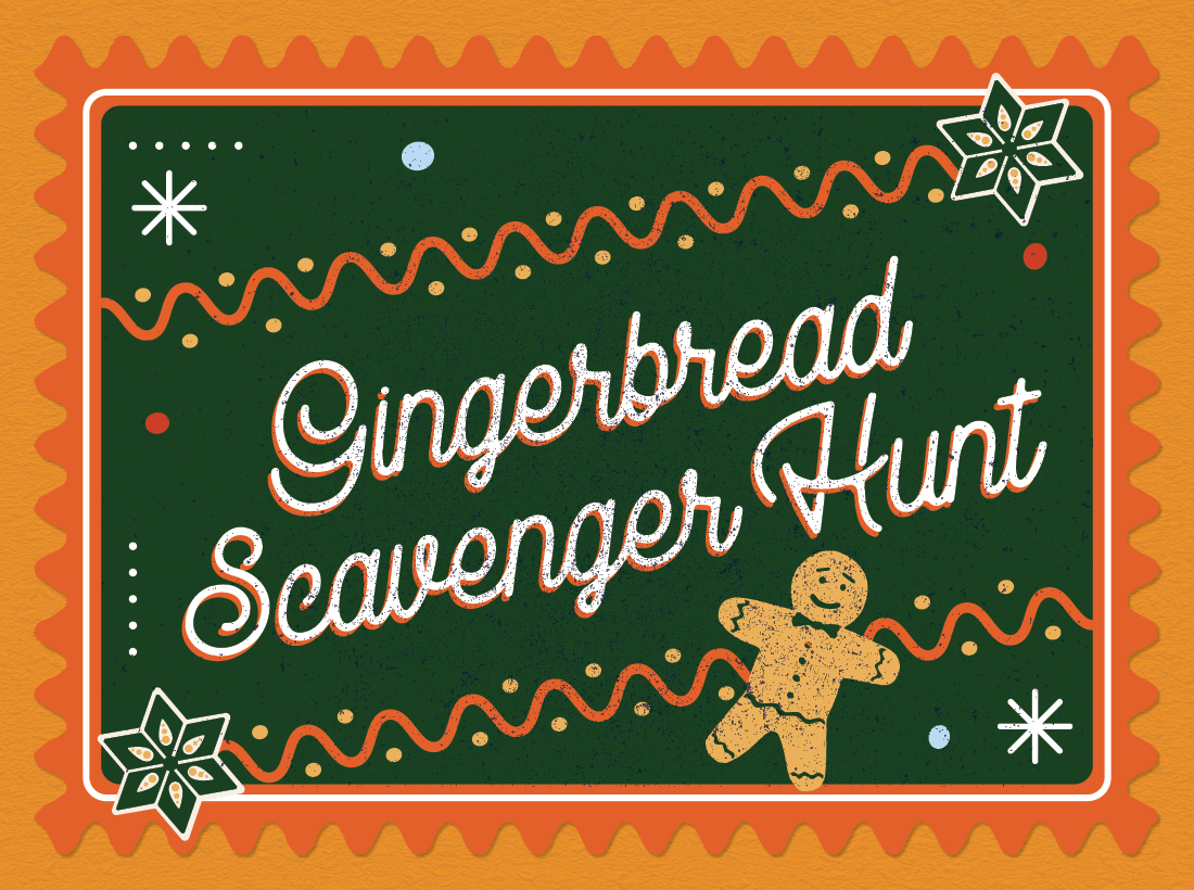 Picture of Gingerbread Scavenger Hunt Artwork - The Collection at RiverPark