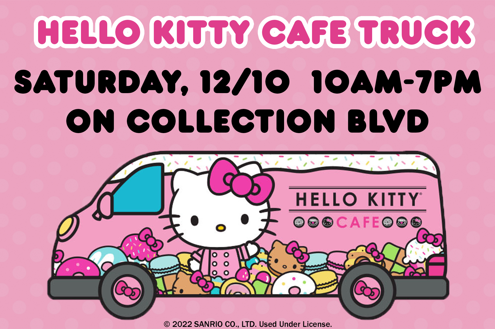 Hello Kitty Cafe Truck - The Collection Riverpark