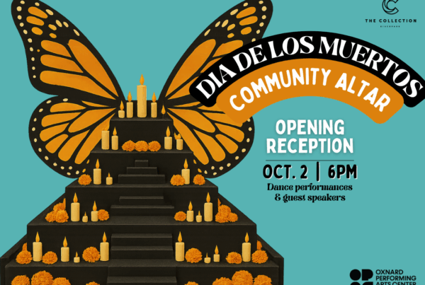 Dia De Los Muertos 2025 Community Altar Opening Reception Graphic