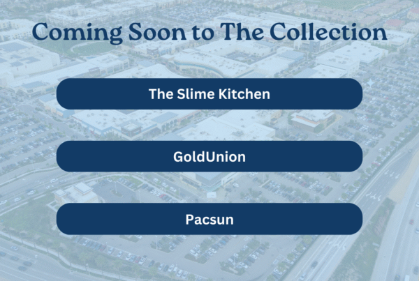 Coming Soon Stores to The Collection